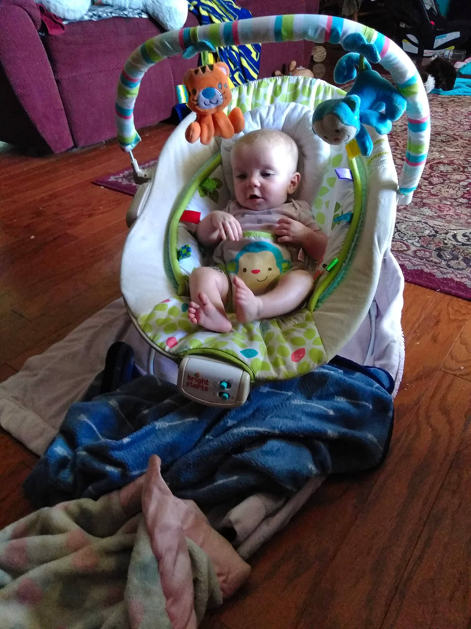 Willa is registered to the contest to win money with this photo: baby, baby_products, baby_toys, child, person, product, sitting, toddler, toy