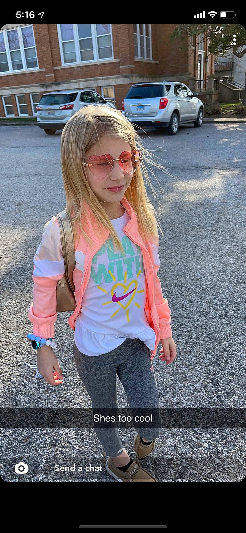 Aleeah joined the competition — help win amazing prizes! asphalt, automotive_exterior, automotive_lighting, car, cool, eyewear, glasses, grass, hairstyle, head, leisure, motor_vehicle, person, road, road_surface, sleeve, street_fashion, summer, sunglasses, vision_care