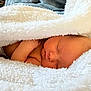 Lucian joined the competition — help win amazing prizes! baby, blanket, face, head, newborn, person, photography, portrait, quilt, sleeping, towel