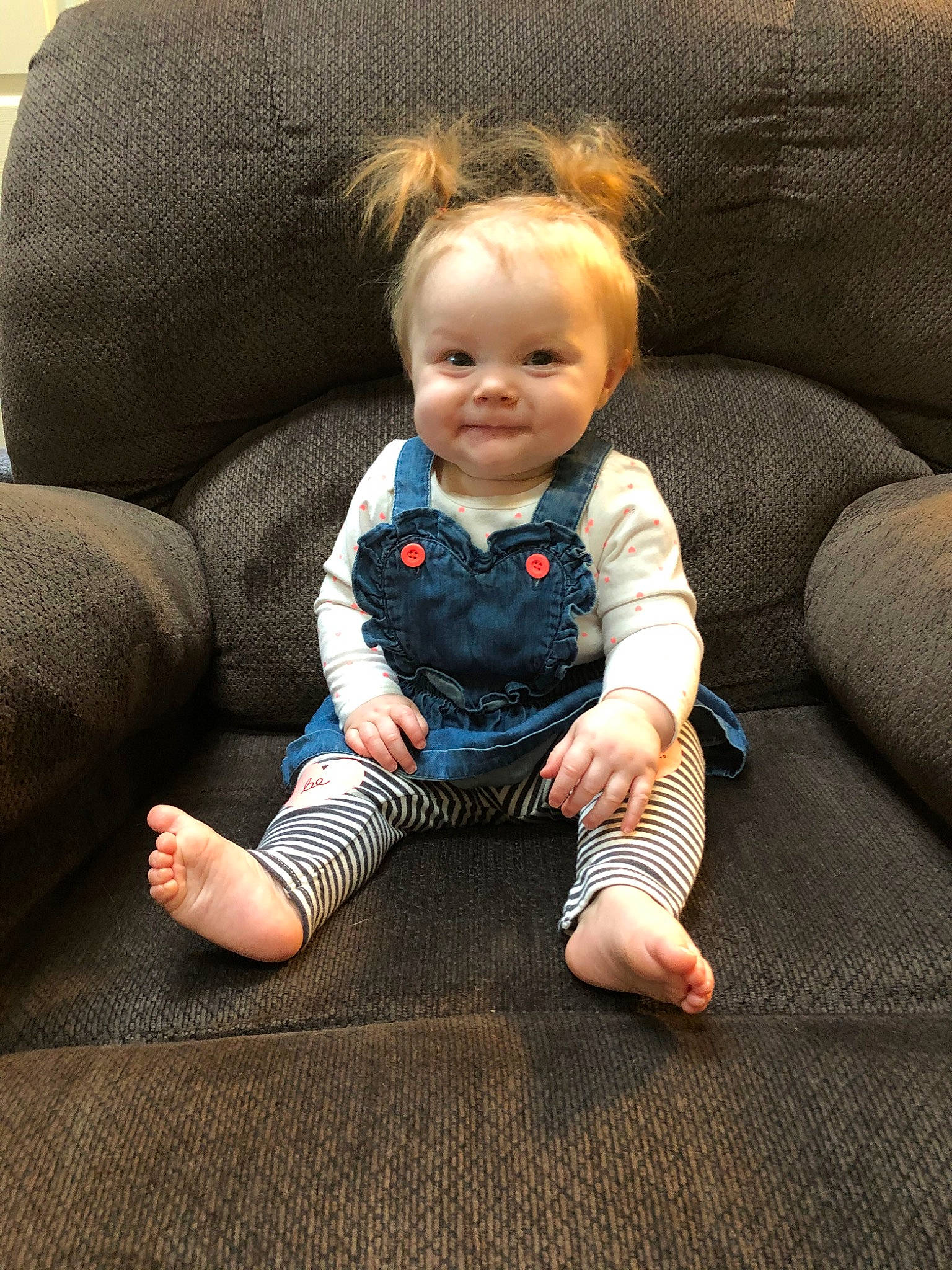 Kinzley is registered to the contest to win money with this photo: baby, cheek, child, floor, flooring, person, sitting, toddler