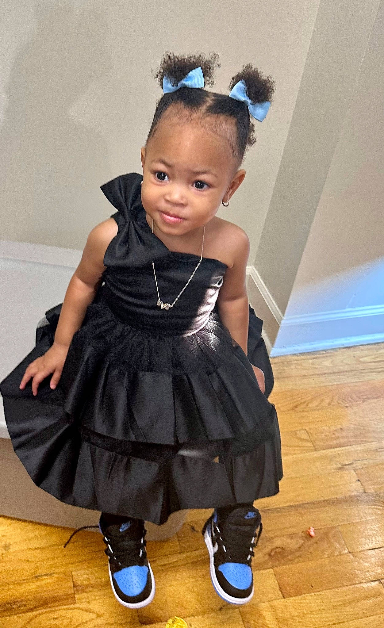 Akeira joined the competition — help win amazing prizes! baby_toddler_clothing, child, cocktail_dress, costume, day_dress, dress, eyelash, fashion_accessory, fashion_design, flash_photography, flooring, formal_wear, hairstyle, necklace, one_piece_garment, pattern, person, purple, sleeve, toddler