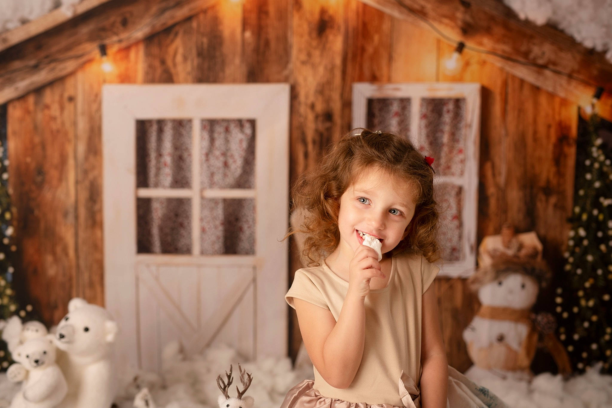 Eline participe au concours pour gagner de l'argent avec cette photo : child, christmas_ornament, event, fawn, flash_photography, fun, happy, house, joy, lighting, mammal, ornament, person, photograph, room, smile, snapshot, toy, tree, white