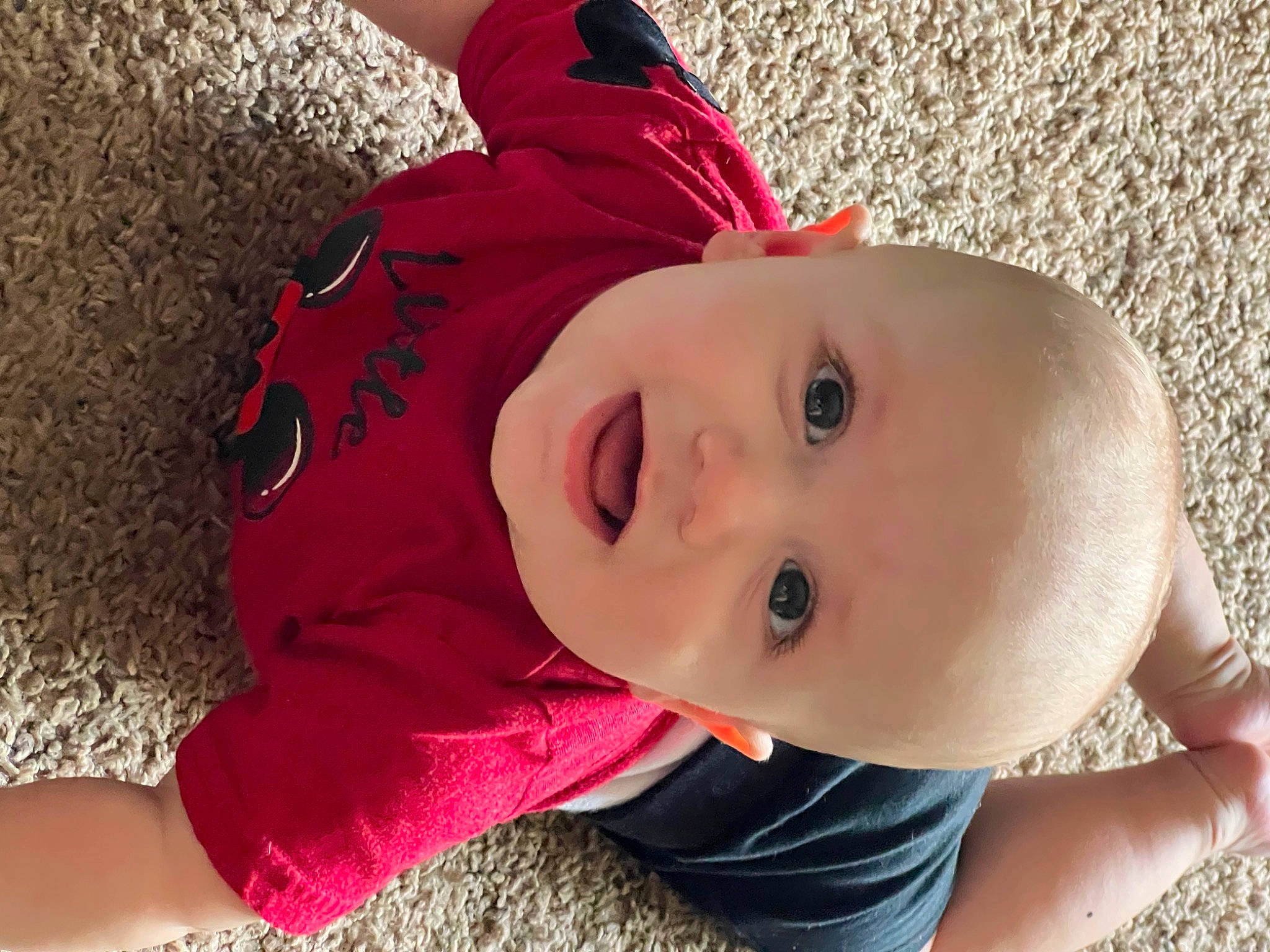 Ayvian joined the competition — help win amazing prizes! baby, baby_toddler_clothing, cheek, chin, eye, eyelash, face, fun, grass, happy, hat, head, lip, mouth, nose, person, plant, skin, sleeve, toddler