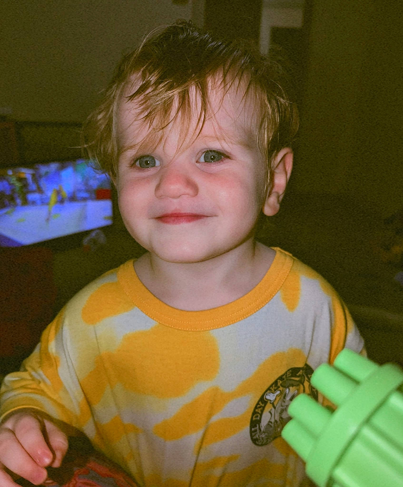 Maddox is registered to the contest to win money with this photo: baby_toddler_clothing, cheek, child, chin, cool, eyelash, finger, forehead, fun, gesture, happy, iris, joy, mouth, nose, person, skin, sleeve, smile, standing