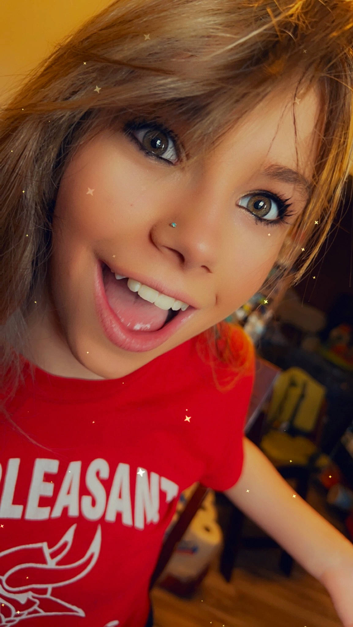 Anna Jean joined the competition — help win amazing prizes! bangs, black_hair, cheek, chin, cool, eyebrow, eyelash, flash_photography, forehead, fun, happy, iris, jaw, joy, lip, mouth, nose, person, pink, skin