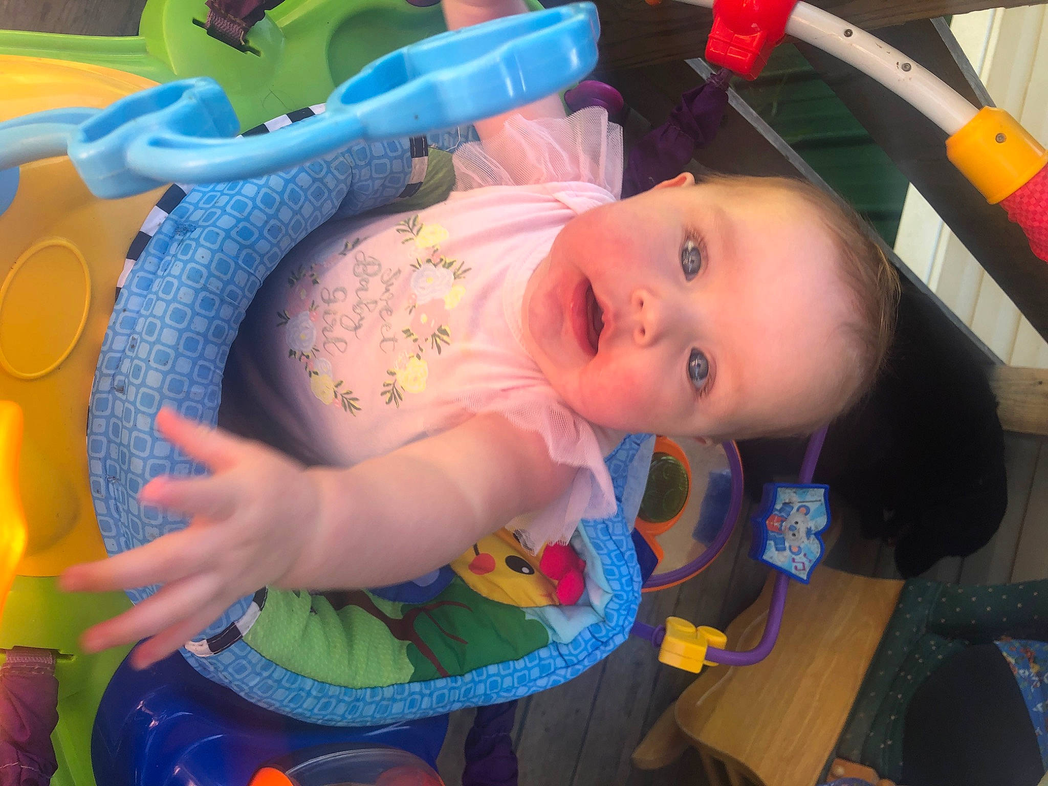 Adelaide joined the competition — help win amazing prizes! baby, baby_products, baby_toys, child, fun, person, play, product, skin, smile, toddler, toy