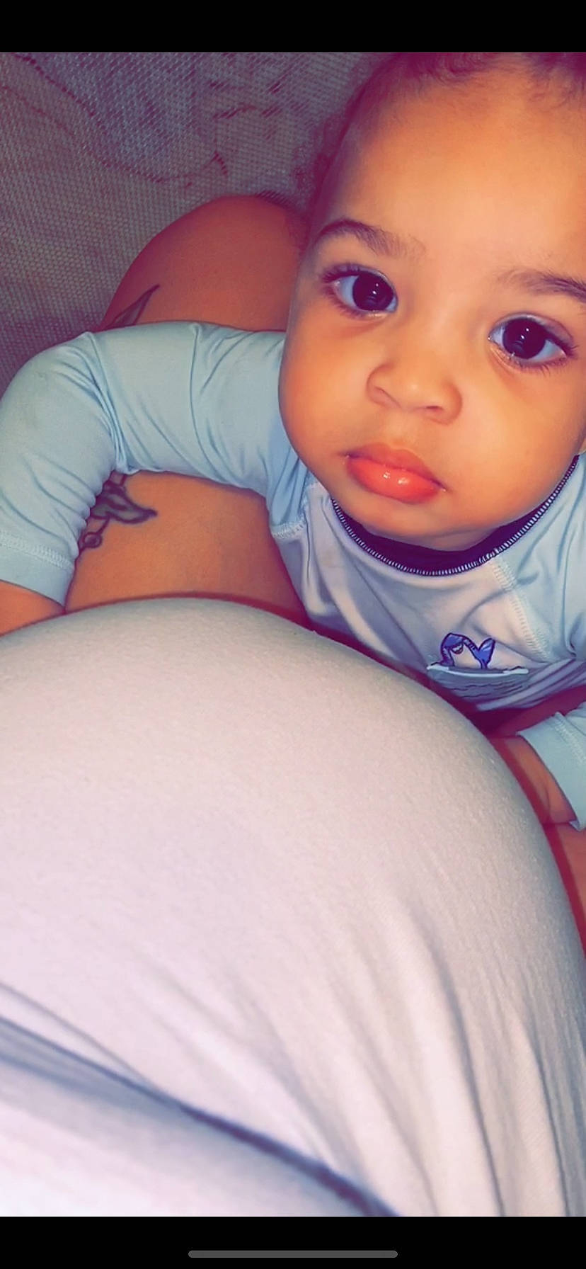 Cleo is registered to the contest to win money with this photo: abdomen, baby, baby_toddler_clothing, cheek, child, comfort, eyelash, iris, joint, lip, muscle, organ, person, shoulder, skin, throat, toddler, trunk