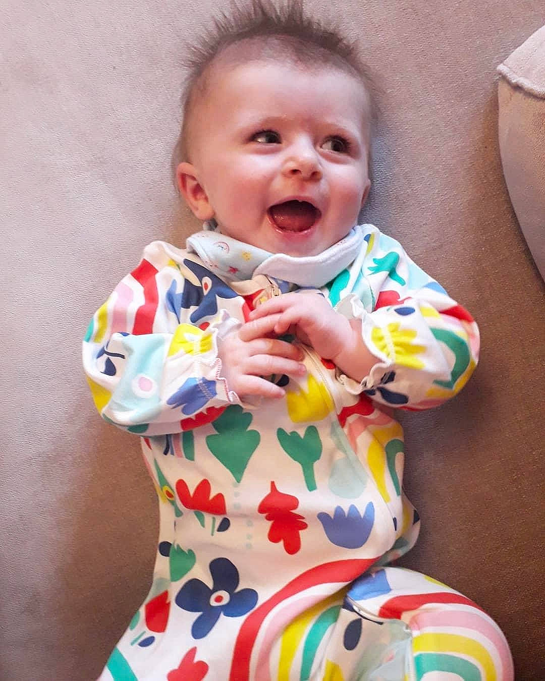 Edie is registered to the contest to win money with this photo: baby, baby_toddler_clothing, child, person, toddler