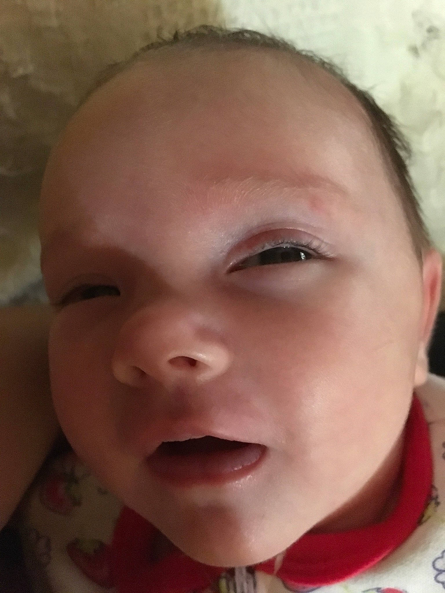 Ryan joined the competition — help win amazing prizes! baby, cheek, child, chin, close_up, ear, eye, eyebrow, eyelash, face, facial_expression, forehead, head, jaw, lip, mouth, nose, person, skin, smile
