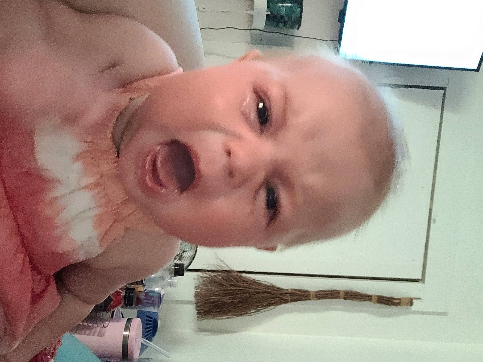 Emmalynn joined the competition — help win amazing prizes! baby, cheek, chest, child, ear, eyelash, finger, happy, iris, jaw, lip, mouth, nail, neck, nose, office_supplies, person, room, skin, smile