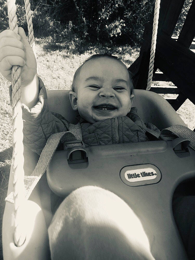 Ivar is registered to the contest to win money with this photo: baby, black_and_white, child, cool, eye, facial_expression, fun, happy, male, monochrome, monochrome_photography, person, photography, selfie, smile, style, toddler, tree