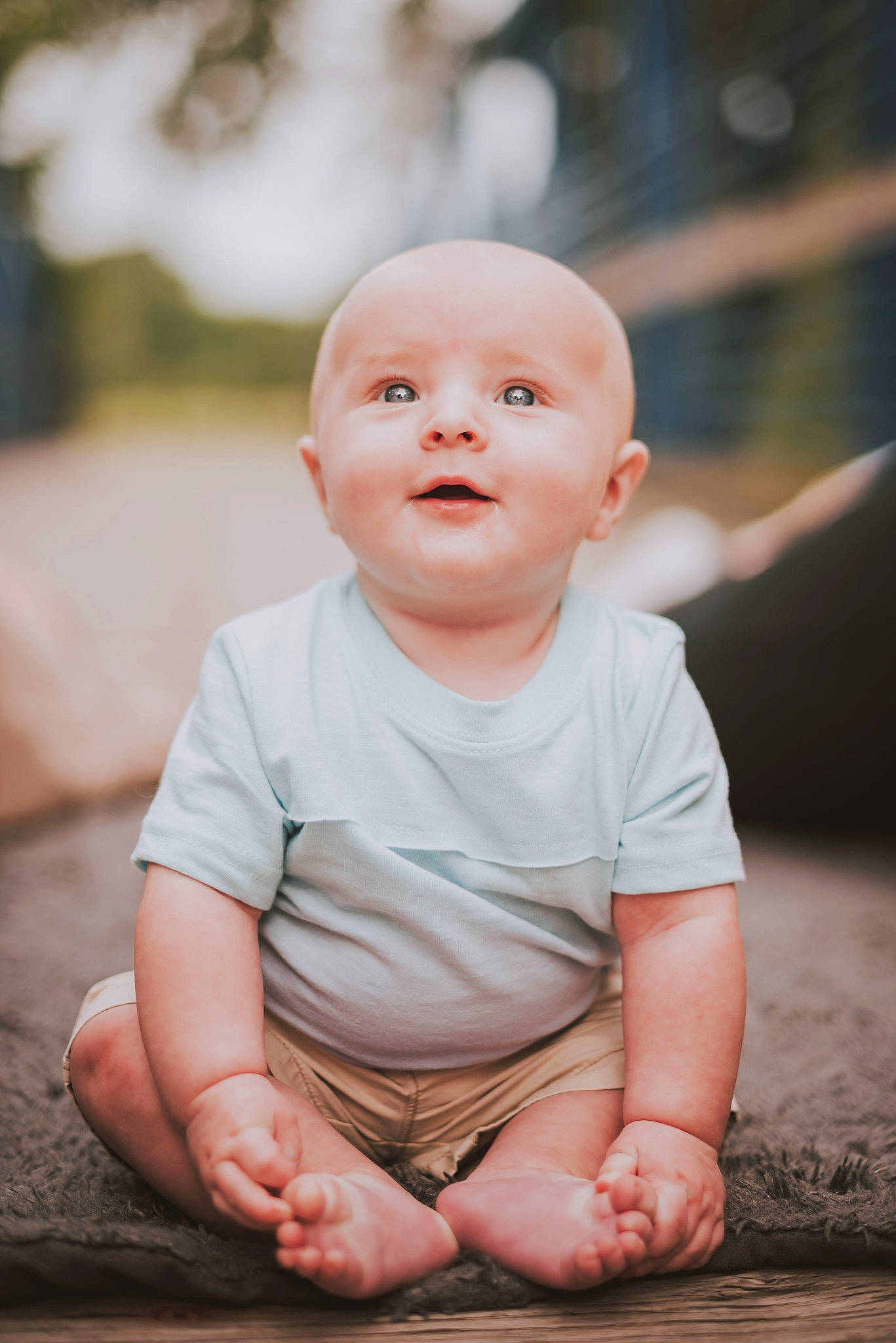 Kolby joined the competition — help win amazing prizes! baby, baby_toddler_clothing, cheek, child, face, flash_photography, flooring, fun, grass, happy, people_in_nature, person, portrait, portrait_photography, sitting, skin, sleeve, smile, t_shirt, toddler