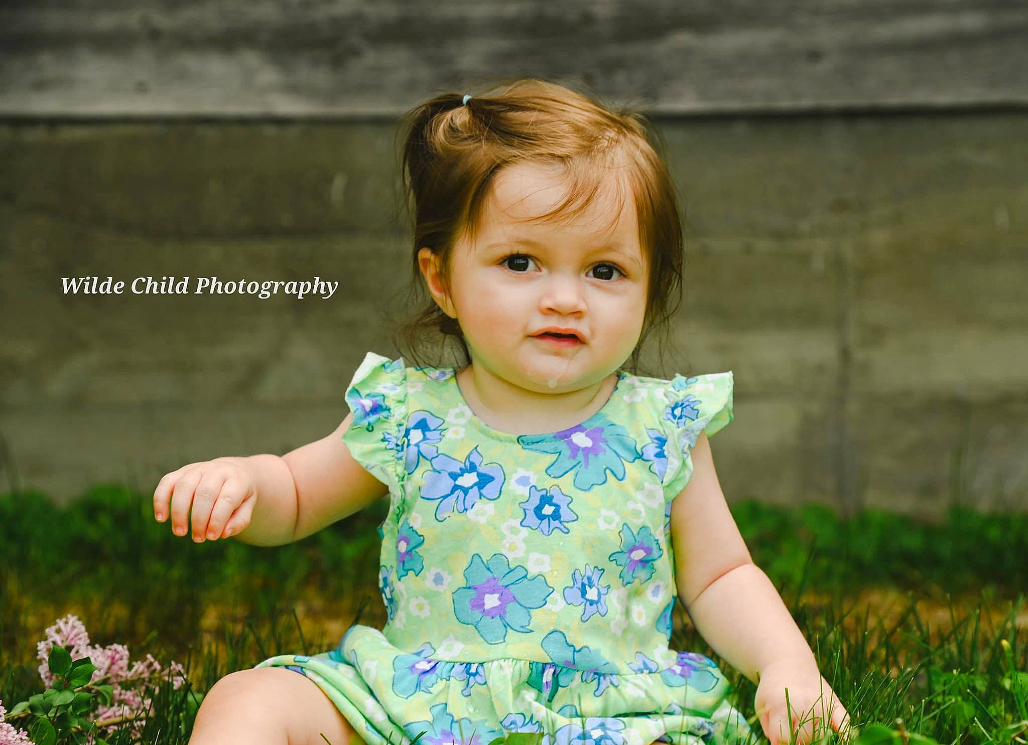 Bliss joined the competition — help win amazing prizes! baby_toddler_clothing, beauty, blond, child, day_dress, dress, facial_expression, fun, grass, grassland, hair, happy, meadow, people, people_in_nature, person, plant, skin, sleeve, smile