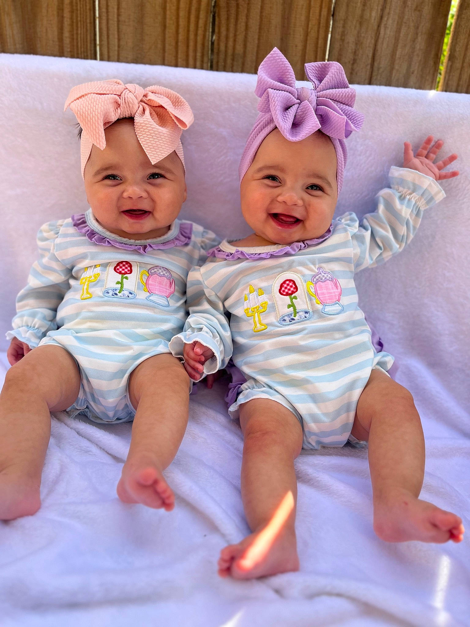 Everly joined the competition — help win amazing prizes! baby, baby_toddler_clothing, cap, child, eye, face, fashion_accessory, finger, fun, happy, headband, headgear, headwear, iris, jewellery, joy, person, pink, purple, skin