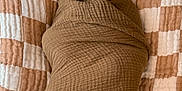 Luca joined the competition — help win amazing prizes! baby, sleeping, swaddle, hat, blanket, cozy, infant, cute, resting, child, soft, brown, checkered, fabric, newborn, portrait, peaceful, indoors, comfort, wrapped