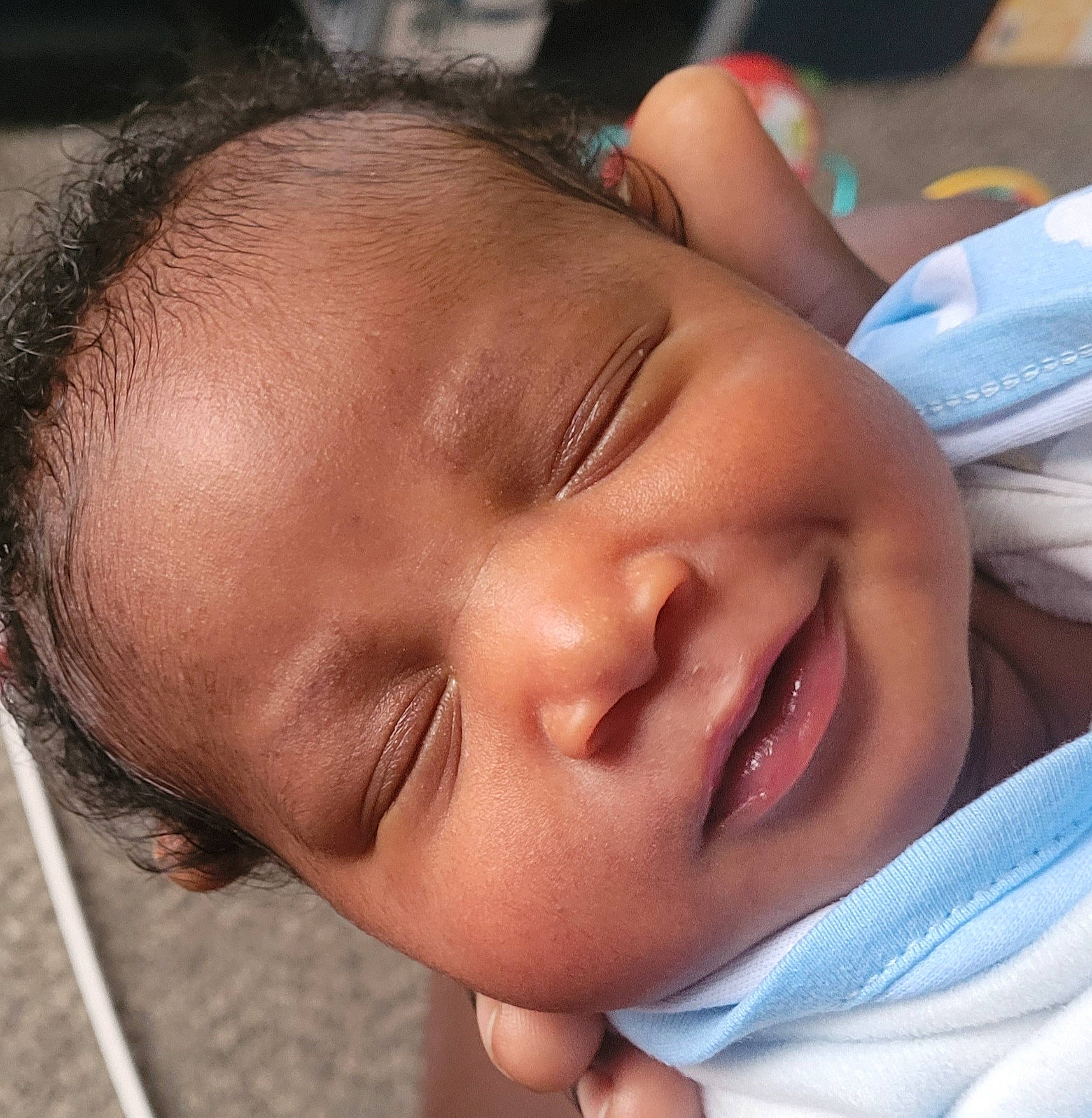 Keymani joined the competition — help win amazing prizes! baby, cheek, chin, comfort, ear, eyebrow, eyelash, facial_expression, forehead, gesture, happy, iris, lip, mammal, mouth, nose, organ, person, skin, smile