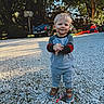 Sawyer joined the competition — help win amazing prizes! backyard, boots, child, face_paint, gravel, gray_clothing, happy, outdoor, photography, play, playground, portrait, smiling, standing, sunlight, toddler, toy_train, trees, truck, young_child