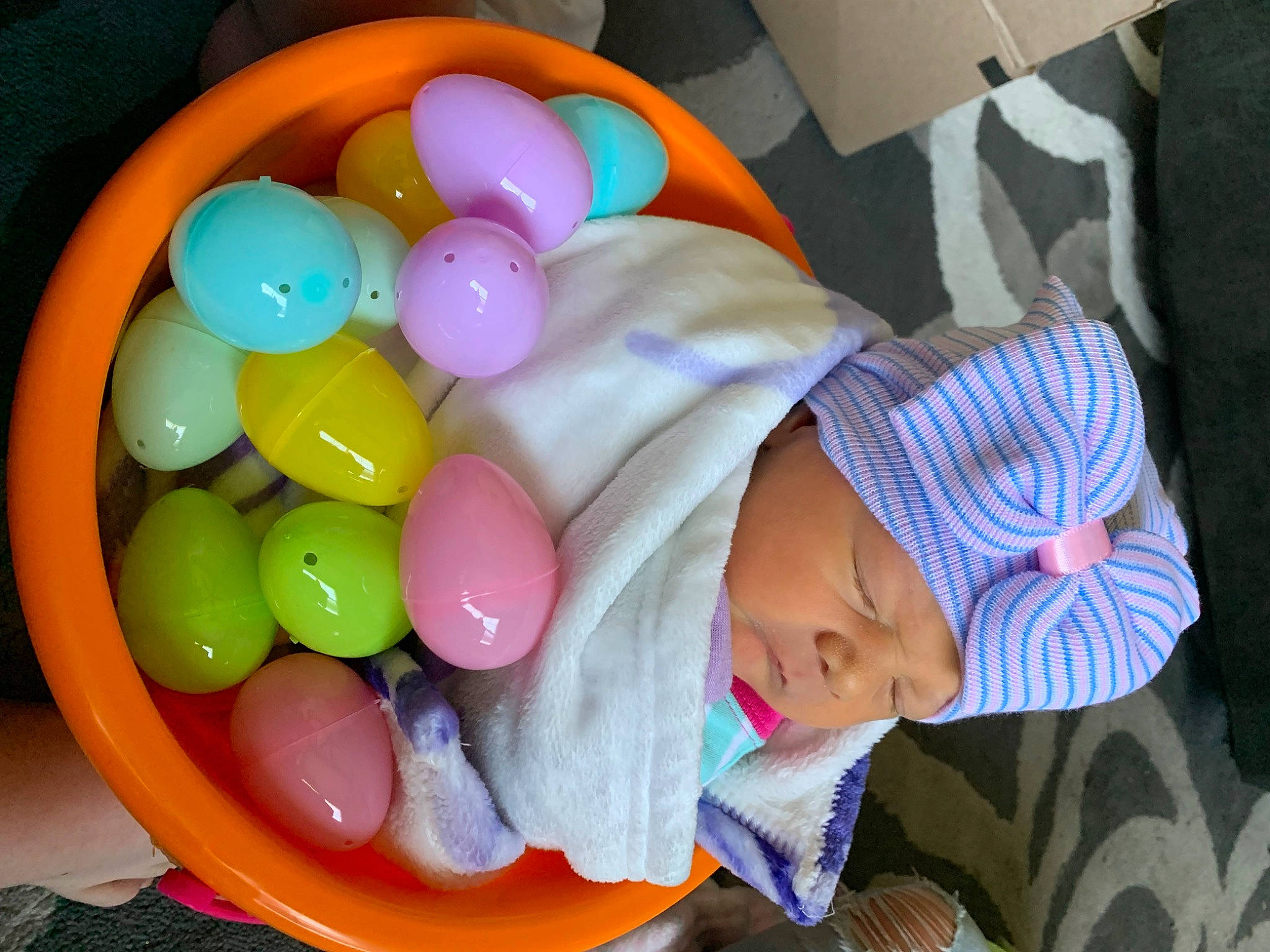 Silvia joined the competition — help win amazing prizes! baby, baby_products, baby_toddler_clothing, baby_toys, beanie, cap, child, circle, comfort, event, fun, hat, headwear, party_supply, person, plastic, room, sitting, toddler, toy