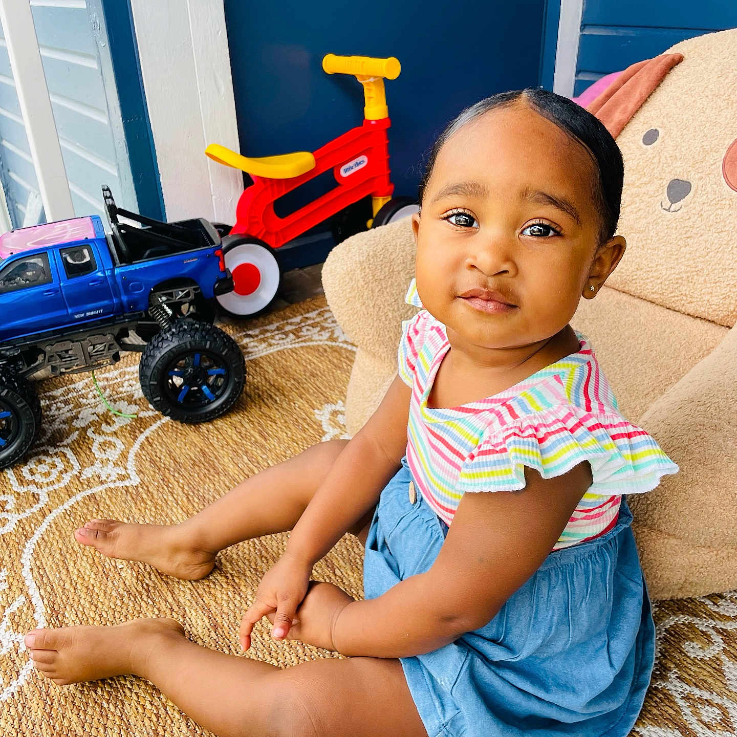 Legaxi joined the competition — help win amazing prizes! child, couch, device, face, female, furniture, girl, grass, head, lawn, lawnmower, machine, person, photography, plant, portrait, sitting, spoke, tool, wheel