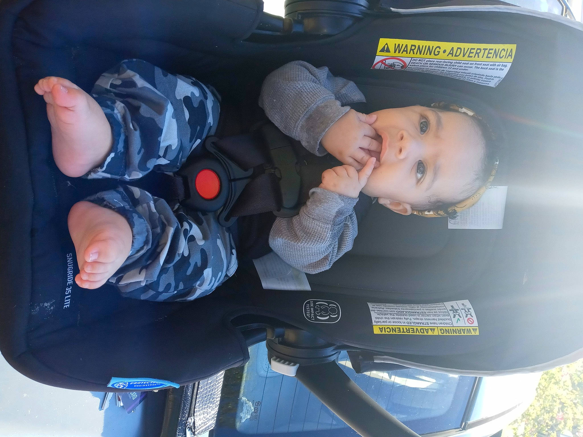 Gio is registered to the contest to win money with this photo: baby, baby_carriage, baby_in_car_seat, baby_products, baby_safety, baby_toddler_clothing, car_seat, child, comfort, person, product, toddler