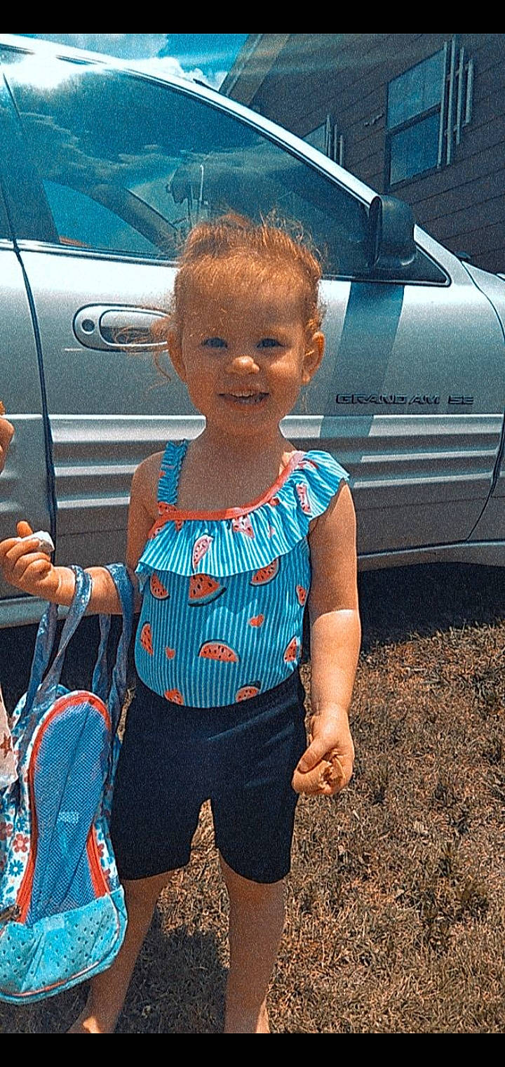 Kelsey joined the competition — help win amazing prizes! auto_part, automotive_design, automotive_exterior, automotive_lighting, automotive_tire, automotive_wheel_system, bumper, car, cool, hairstyle, happy, hood, joy, motor_vehicle, person, smile, street_fashion, summer, tire, vehicle