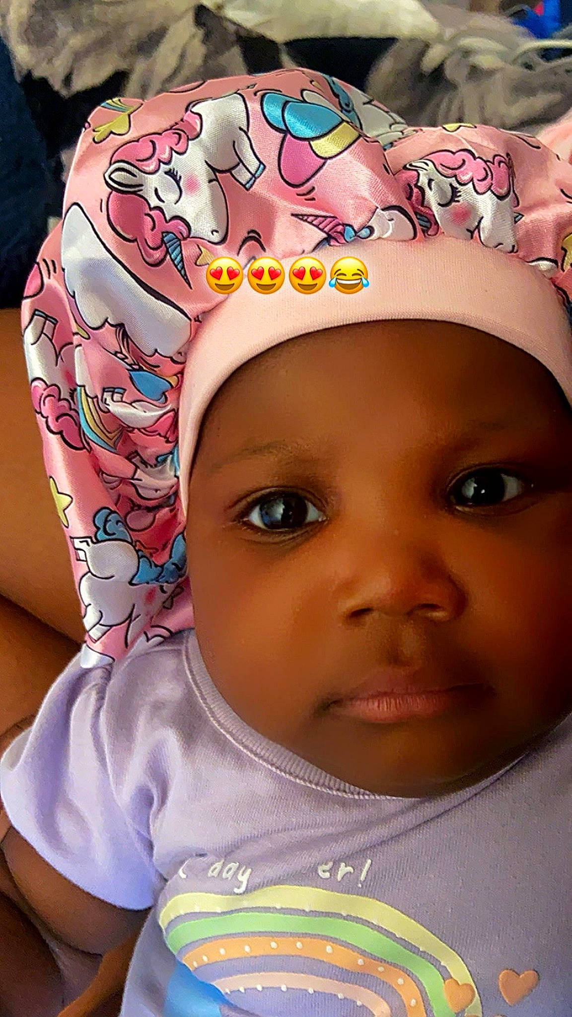 Delilah joined the competition — help win amazing prizes! baby_toddler_clothing, cap, cheek, chin, eye, eyebrow, eyelash, forehead, happy, head, headgear, headwear, human_body, iris, lip, mouth, neck, nose, person, pink