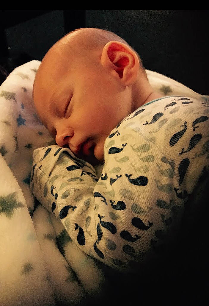 Jahziah joined the competition — help win amazing prizes! baby, baby_sleeping, baby_toddler_clothing, bedtime, carmine, cheek, child, collar, comfort, darkness, flash_photography, flesh, human_body, linens, nose, pattern, person, portrait_photography, sleep, sleeve