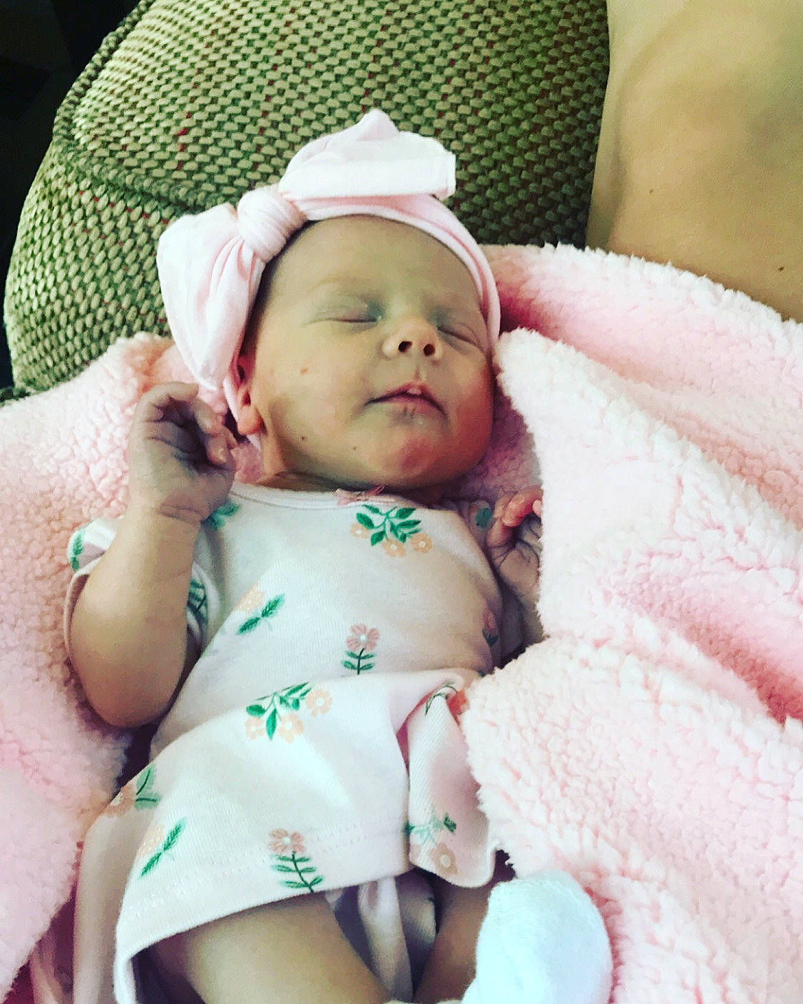 Brantley joined the competition — help win amazing prizes! baby, baby_products, baby_safety, baby_sleeping, baby_toddler_clothing, cheek, comfort, eye, finger, grass, hand, head, headgear, linens, lip, mouth, person, pink, skin, sleeve