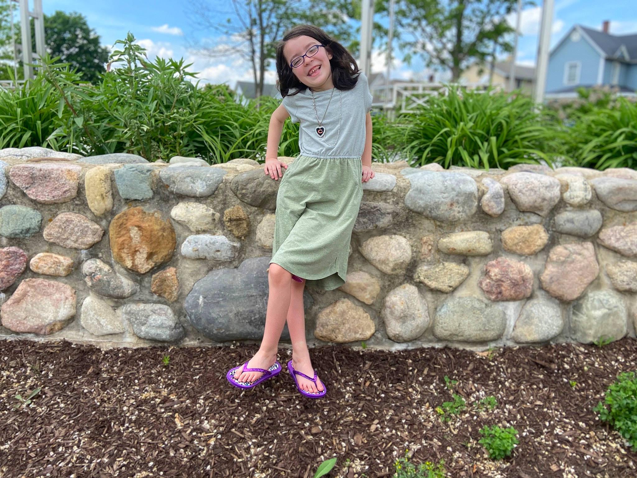 Olyve joined the competition — help win amazing prizes! botany, dress, fawn, footwear, fun, grass, grass_family, happy, human_leg, joy, landscape, leisure, people_in_nature, person, plant, sandal, shrub, sky, summer, thigh