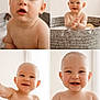baby, bath, bathtub, bubbles, child, cute, expression, face, fun, happy, indoors, metal_tub, person, playful, portrait, soap, smile, toddler, water, young