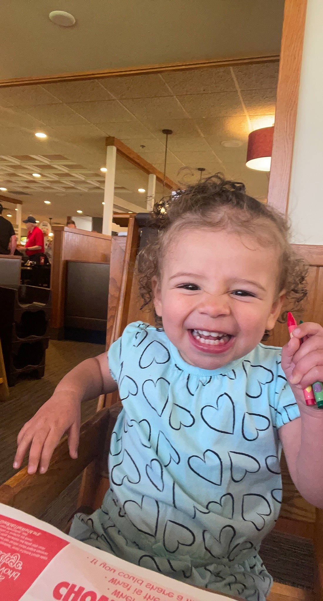 Kamiya joined the competition — help win amazing prizes! baby, baby_toddler_clothing, chair, cheek, child, event, finger, fun, gesture, happy, laugh, leisure, people, person, room, sitting, skin, smile, t_shirt, thumb