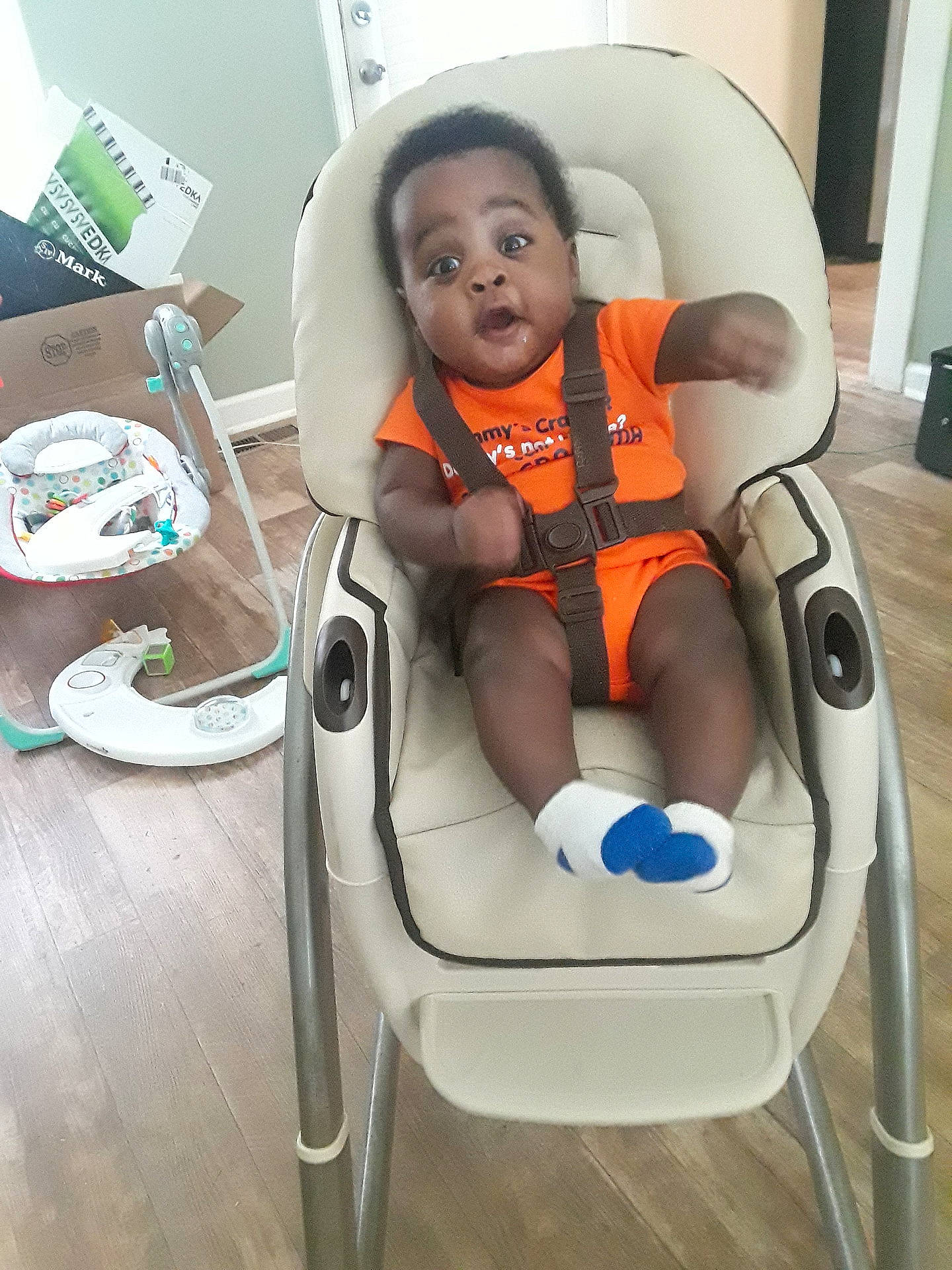 Jeremy joined the competition — help win amazing prizes! baby_carriage, baby_products, car_seat, chair, child, comfort, furniture, infant, person, product, sitting, toddler