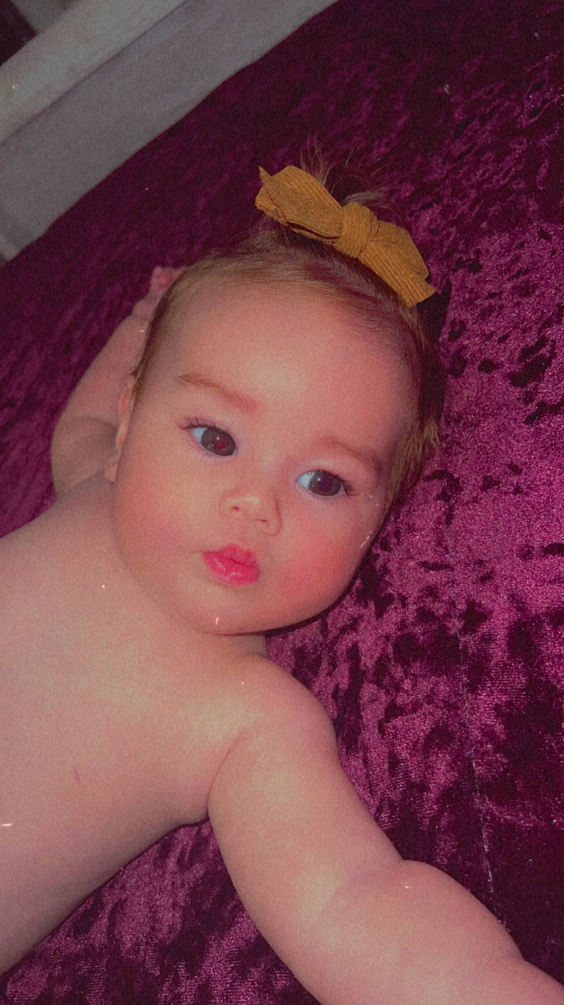 Olivia is registered to the contest to win money with this photo: black_hair, cheek, chin, cool, dress, ear, eye, eyebrow, eyelash, flash_photography, forehead, happy, headpiece, human_body, iris, lip, neck, nose, person, pink