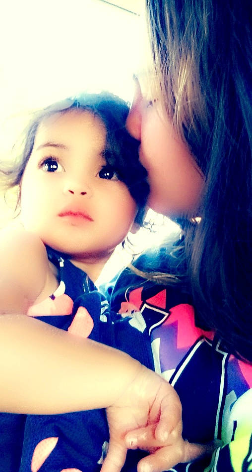 Olivianna is registered to the contest to win money with this photo: beauty, black_hair, blue, cool, electric_blue, electronic_device, eyelash, flash_photography, fun, gesture, happy, iris, lip, long_hair, nose, people_in_nature, person, skin, summer, sunlight