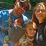 Rilynn-marie is registered to the contest to win money with this photo: family, outdoor, river, baby, baby_carrier, man, woman, child, glasses, smile, nature, sunlight, tattoo, cap, greenery, happy, portrait, casual_clothing, daylight, people