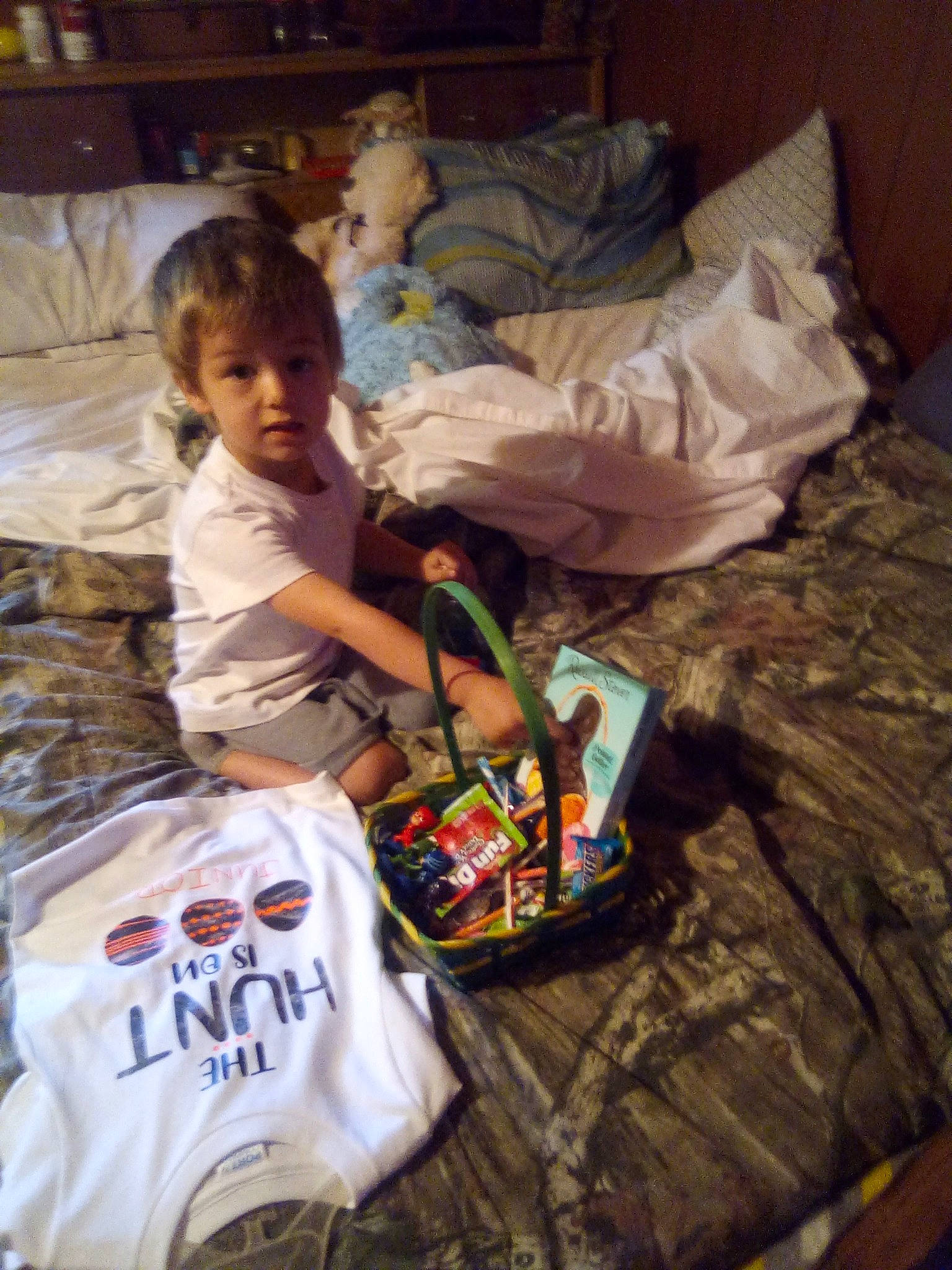 Chad Jr joined the competition — help win amazing prizes! child, person, play, t_shirt, toddler