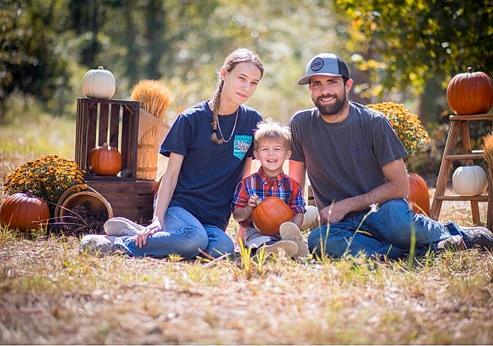 Chad Jr joined the competition — help win amazing prizes! child, family, father, fun, grass, headwear, joy, people, people_in_nature, person, photograph, photography, picnic, pumpkin, recreation, toddler, tree