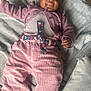 Rihanna Jemila participe au concours pour gagner de l'argent avec cette photo : baby, blanket, cardigan, child, comfort, corduroy_pants, cushion, cute, face, floor, hand, happy, headwrap, indoor, infant, lying_down, pink_clothing, portrait, smiling, soft_texture