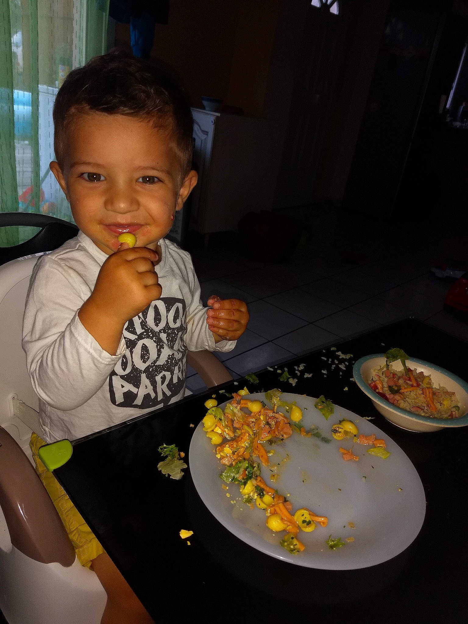 Timéo a rejoint le concours — aidez-le/la à gagner de superbes lots ! child, comfort_food, cuisine, dish, eating, food, indian_cuisine, joy, meal, person, side_dish