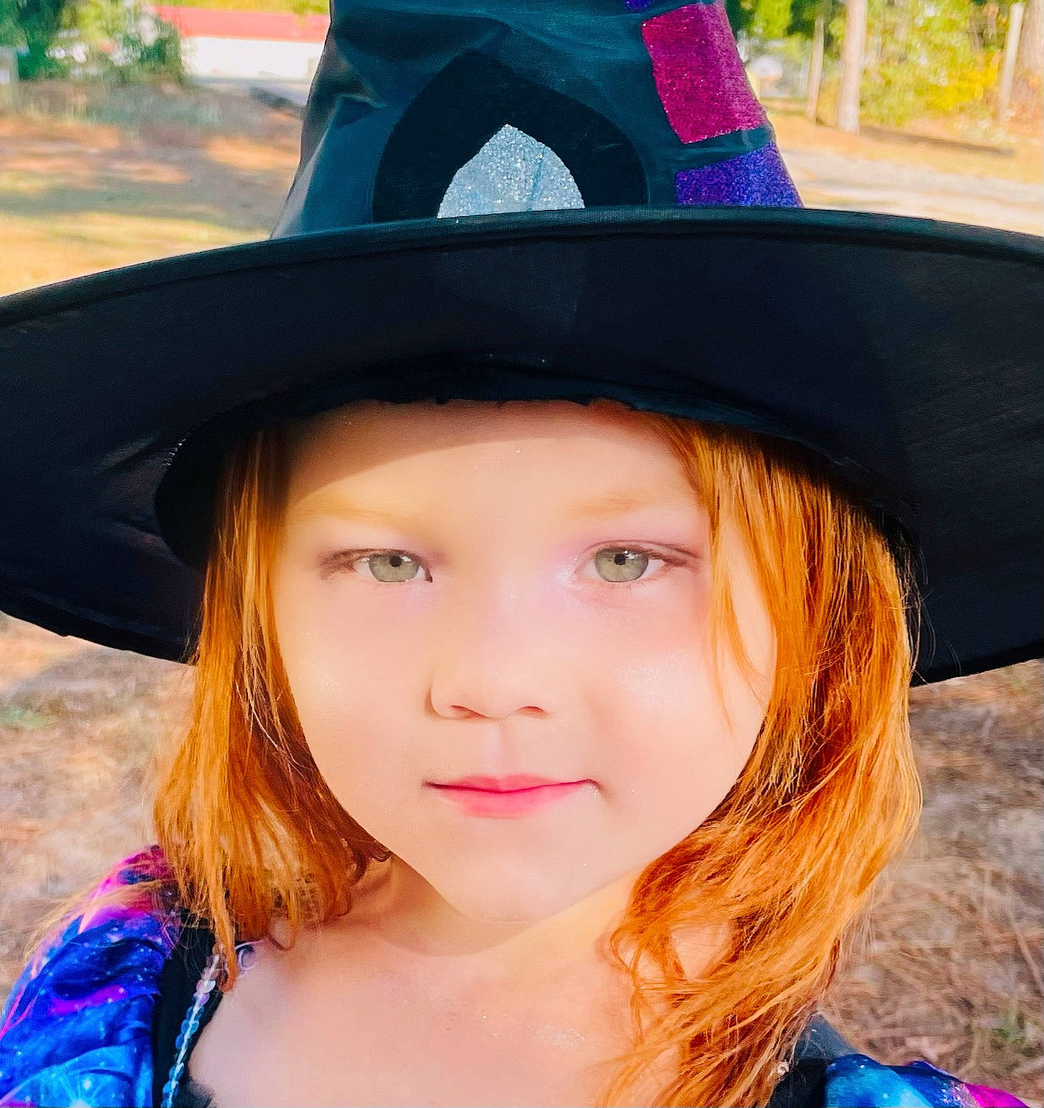 Elizabeth Lowery is registered to the contest to win money with this photo: beauty, blue, costume, costume_accessory, costume_hat, cowboy_hat, electric_blue, eyelash, face, fashion_accessory, fedora, fun, happy, hat, headgear, headwear, magenta, person, portrait_photography, smile