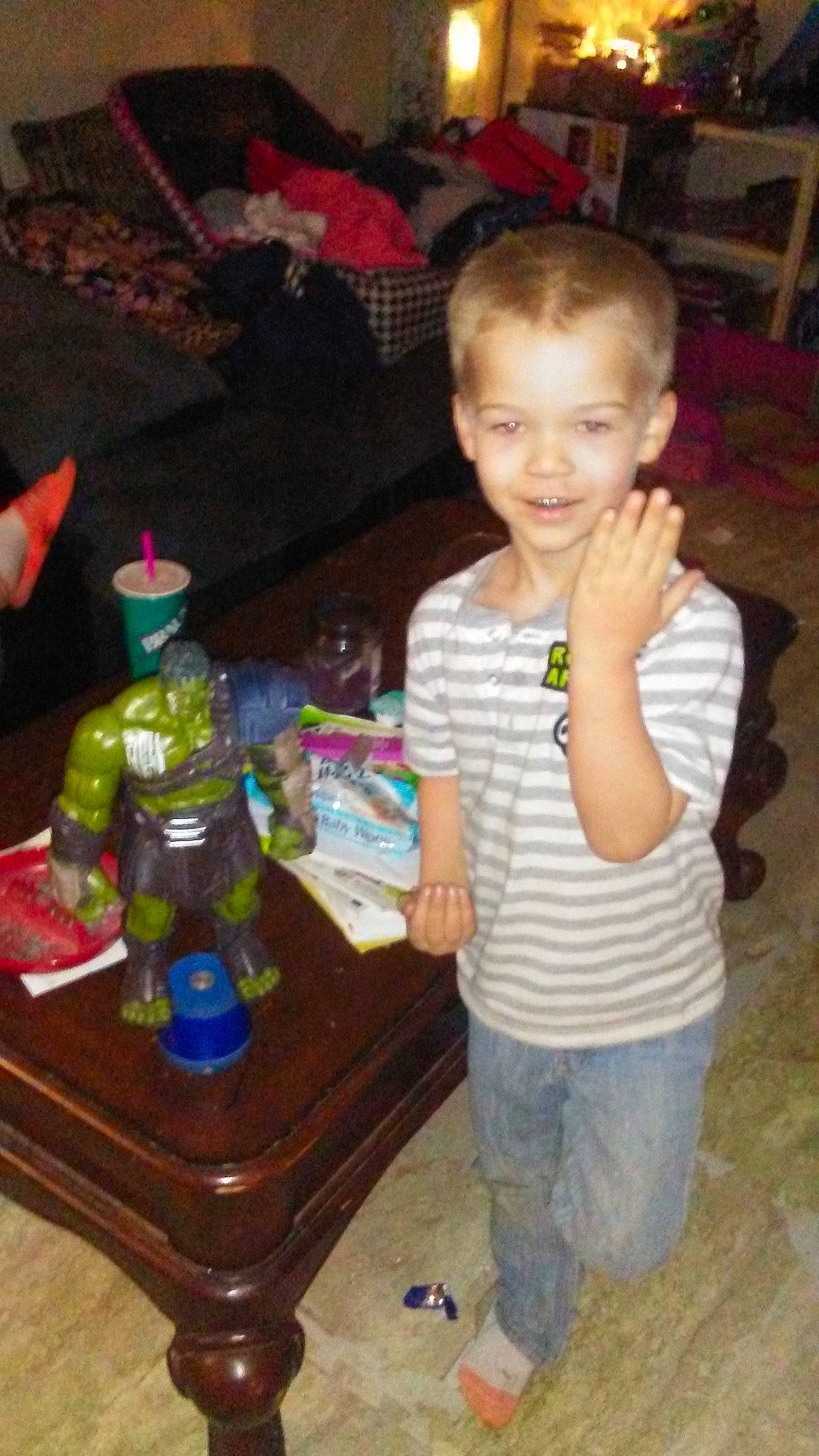 Eli joined the competition — help win amazing prizes! child, drink, fun, person, play, product, table, toddler