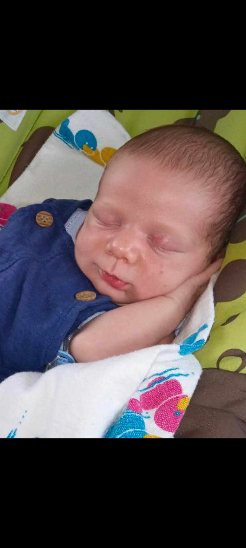 Lucas joined the competition — help win amazing prizes! baby, sleeping, infant, blue_clothing, blanket, cushion, closeup, peaceful, resting, newborn, face, hand, indoors, soft, cute, child, portrait, comfort, sleep, cozy