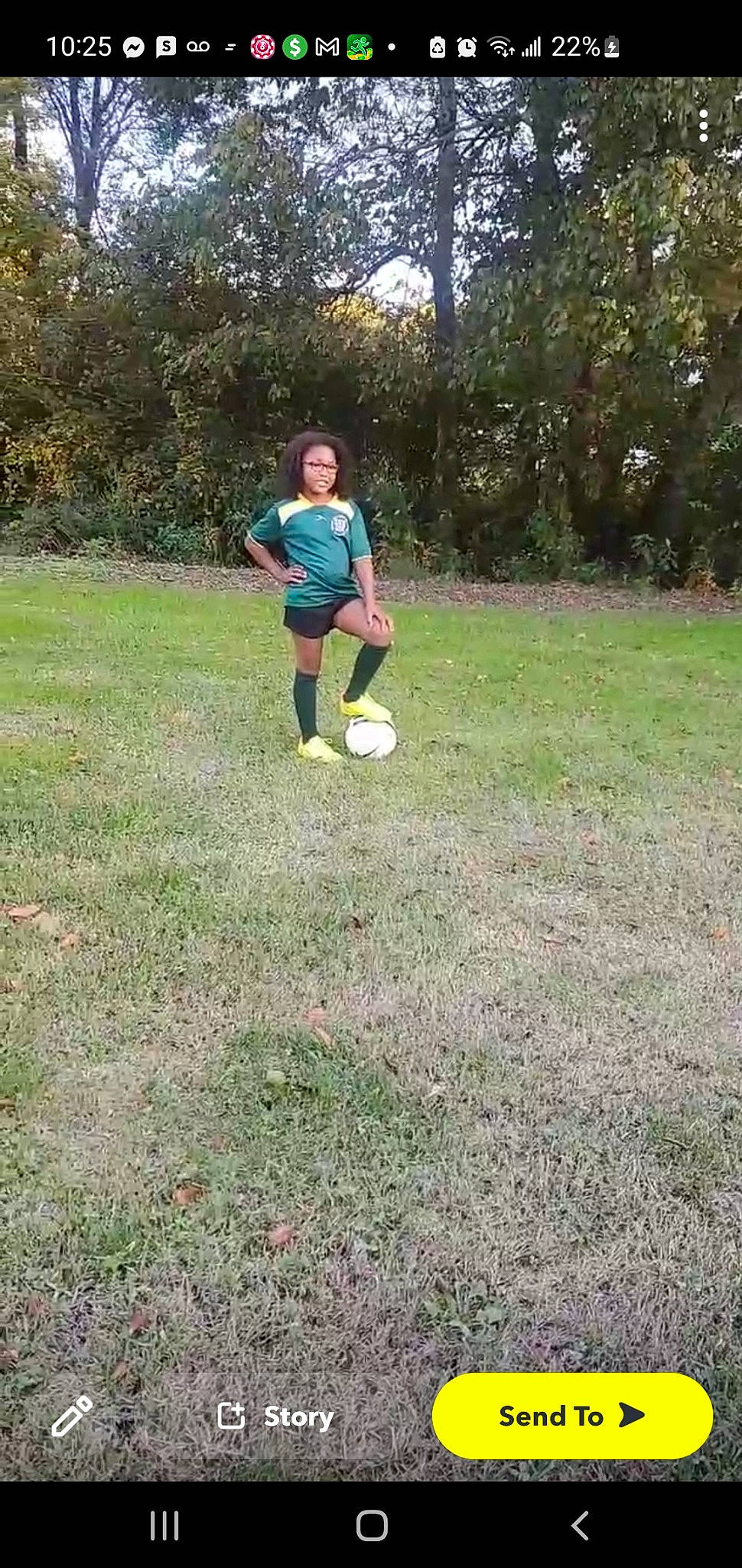 Paris joined the competition — help win amazing prizes! ball, ball_game, competition_event, football, fun, grass, lawn, leisure, people_in_nature, person, plant, player, playing_sports, recreation, soccer, soccer_ball, soil, sports, sports_equipment, team_sport