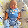 Adonis joined the competition — help win amazing prizes! baby, infant, blue_clothing, nike, blanket, dinosaur_pattern, socks, cute, chubby_cheeks, indoors, portrait, child, soft_toys_pattern, seated, casual_wear, young_child, baby_boy, comfortable, resting, expression