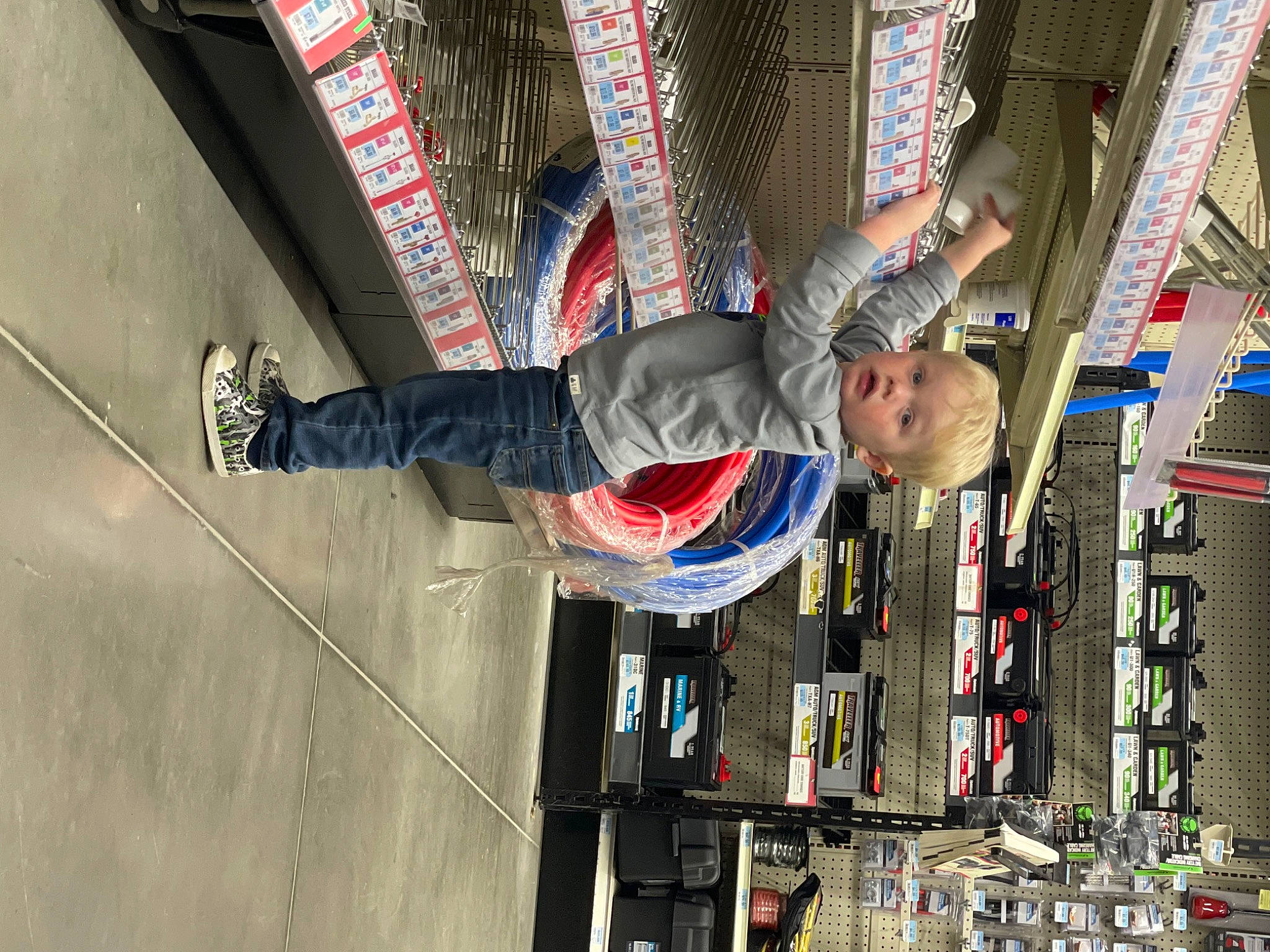 Nicholas is registered to the contest to win money with this photo: adventure, building, city, engineering, fun, machine, person, recreation, retail, sportswear, street, street_fashion, surprise, t_shirt, walking_shoe