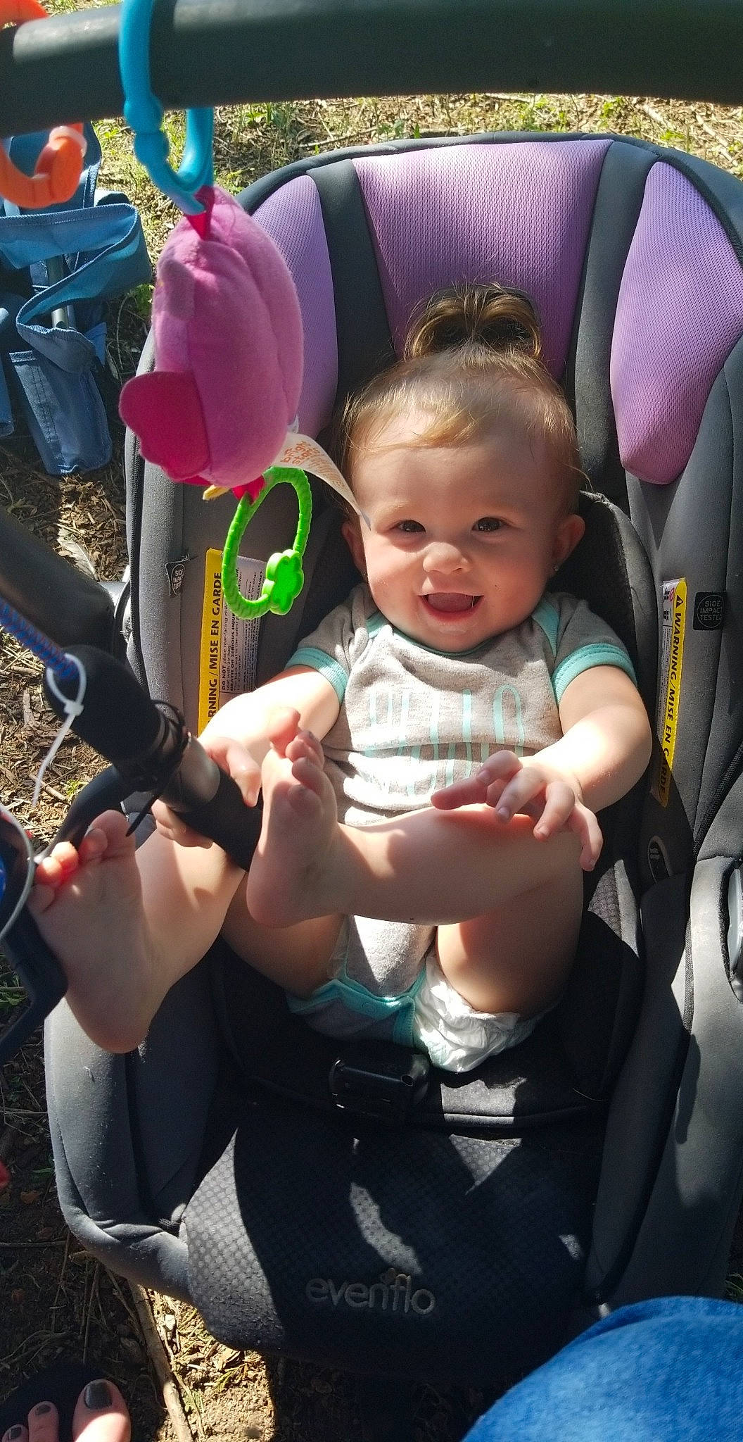 Aryalynn joined the competition — help win amazing prizes! baby, baby_carriage, baby_products, car_seat, child, fun, person, play, product, smile, toddler, vacation