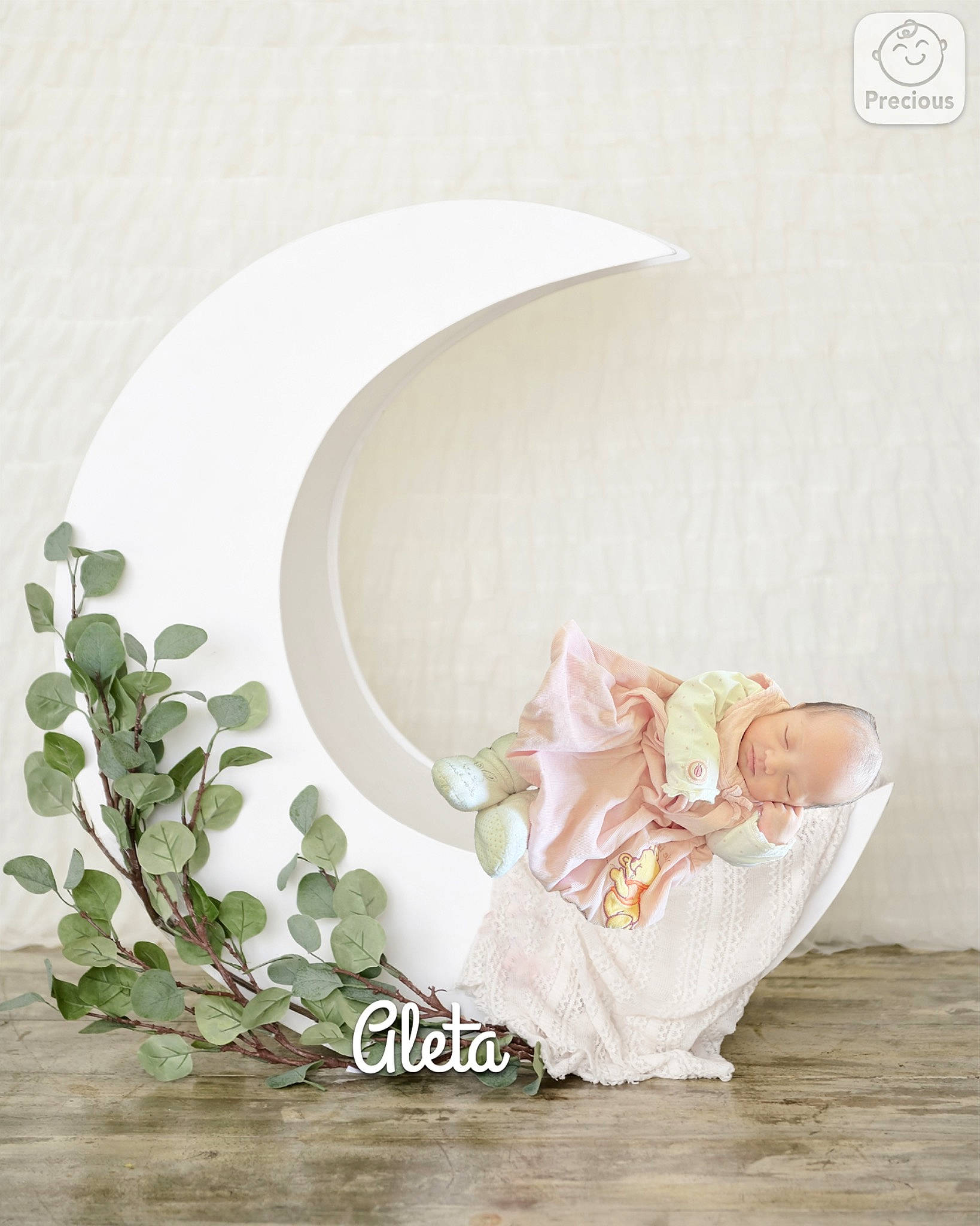 Linoulia a rejoint le concours — aidez-le/la à gagner de superbes lots ! circle, comfort, dress, fashion_accessory, flooring, floral_design, flower, font, foot, illustration, linens, paper, paper_product, peach, person, petal, plant, room, still_life_photography, twig