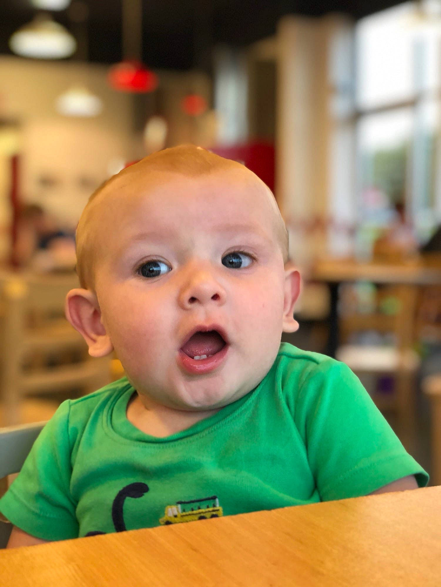 Drayton joined the competition — help win amazing prizes! baby, cheek, child, chin, eye, face, facial_expression, forehead, head, lip, mouth, nose, person, skin, smile, surprise, toddler, vacation