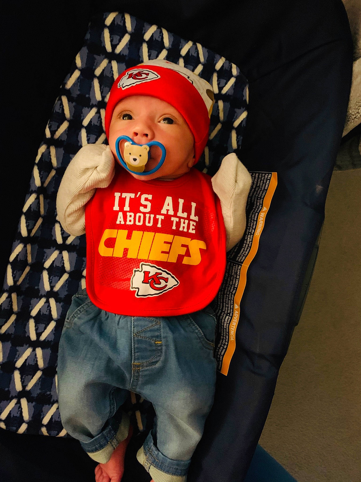 Tayden is registered to the contest to win money with this photo: beanie, cap, child, fictional_character, headgear, headwear, joy, outerwear, person, smile