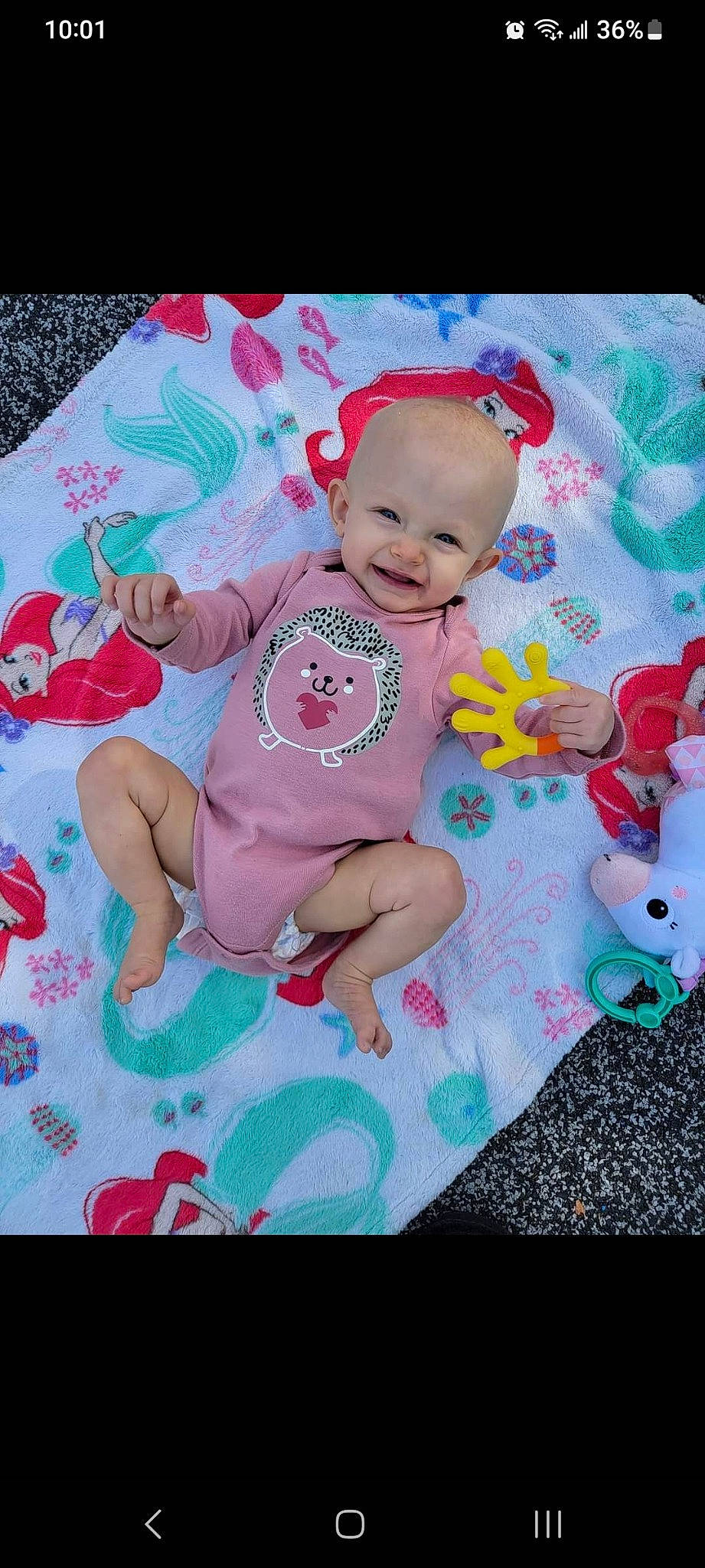 Elyza is registered to the contest to win money with this photo: baby, baby_products, baby_toddler_clothing, cheek, child, clothing, eye, face, grass, happy, head, joy, magenta, pattern, person, pink, skin, sleeve, smile, t_shirt